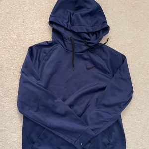 navy blue nike sweatshirt